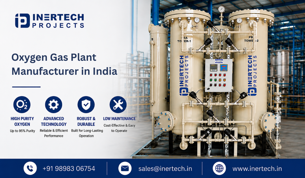 Oxygen Gas Plant Manufacturer in India