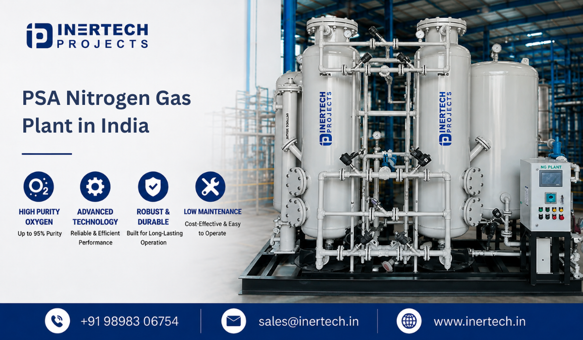 PSA Nitrogen Gas Plant in India